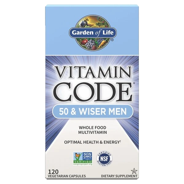 Vitamin Code 50 & Wiser Men - 120 vcaps