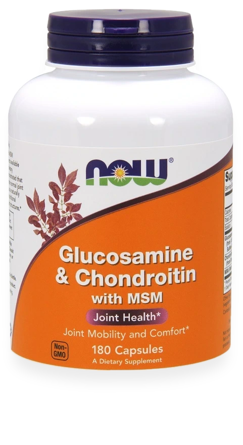 Glucosamine & Chondroitin with MSM - 180 caps