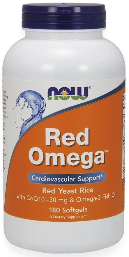 Red Omega (Red Yeast Rice) - 180 softgels