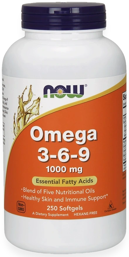 Omega 3-6-9, 1000mg - 250 softgels