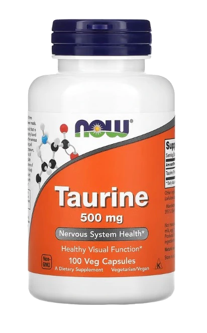 Taurine, 500mg - 100 caps