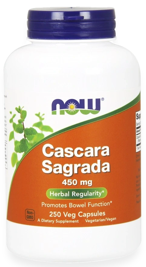 Cascara Sagrada, 450mg - 250 vcaps