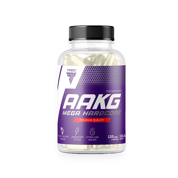 AAKG Mega Hardcore, Caps - 120 caps
