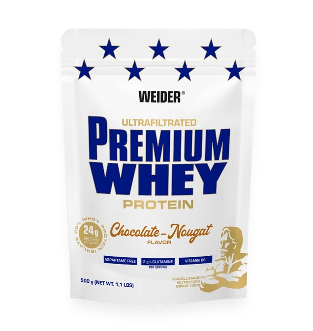 Premium Whey, Chocolate Nougat - 500 grams