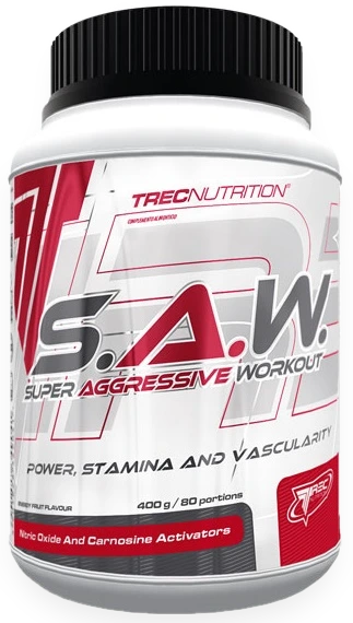 S.A.W. Powder, Cherry Grapefruit - 400 grams