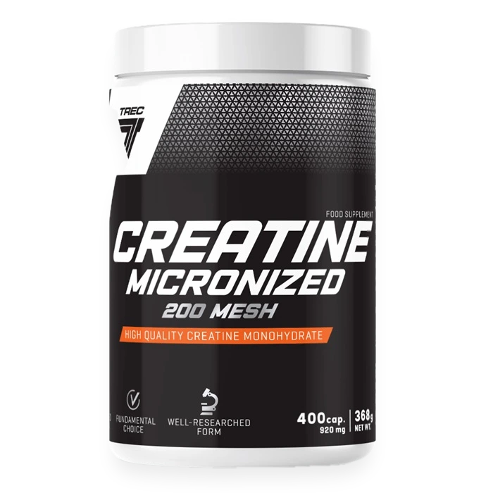 Creatine Micronized 200 Mesh - 400 caps