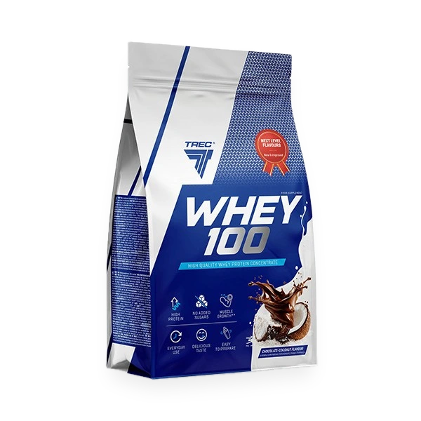 Whey 100 (Bag), Chocolate Coconut - 700 grams