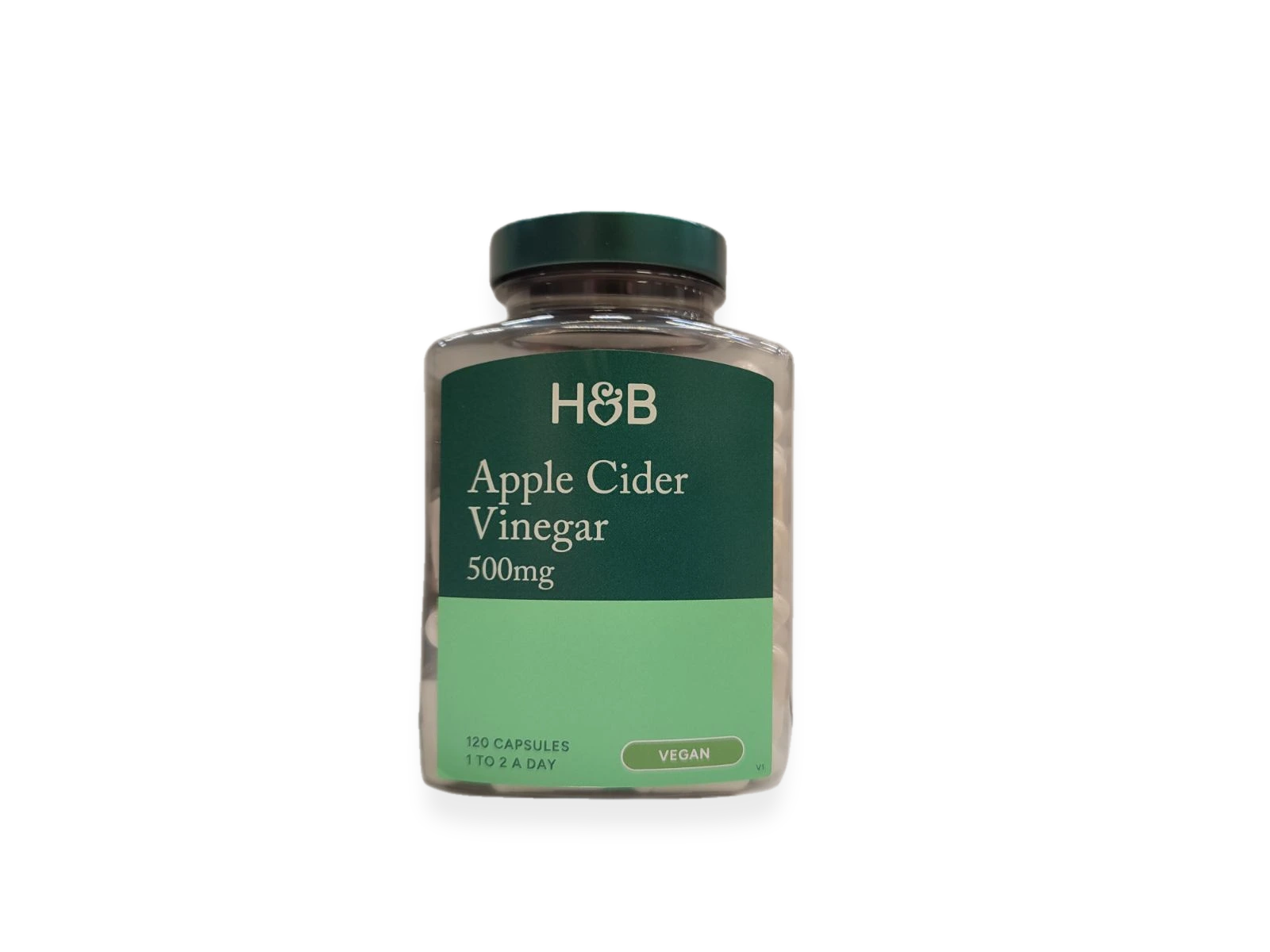 Apple Cider Vinegar, 500mg - 120 vcaps