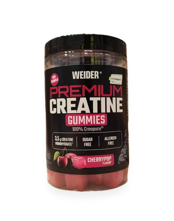 Premium Creatine Gummies, Cherrypop - 60 gummies