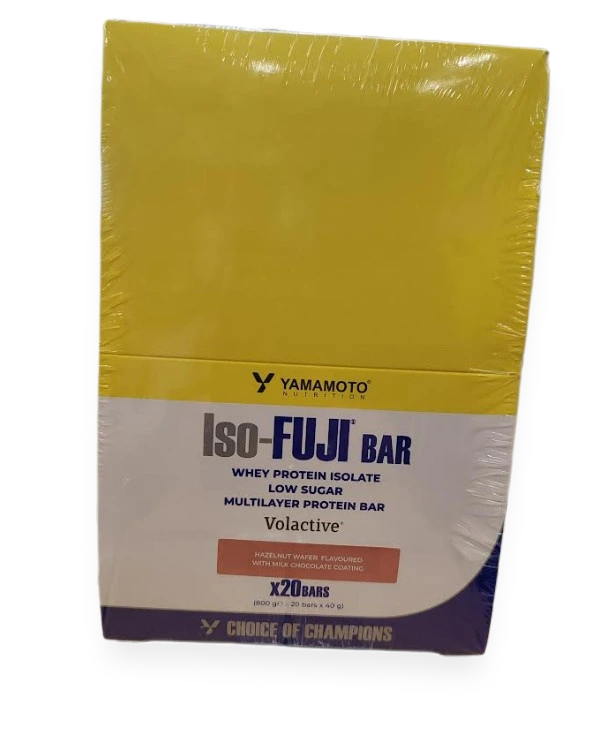 Iso-FUJI Bar, Hazelnut Wafer - 20 x 40g