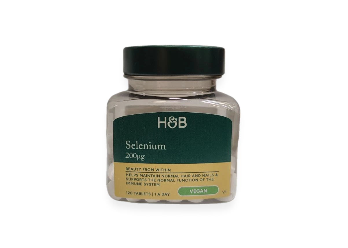Selenium, 200mcg - 120 tablets
