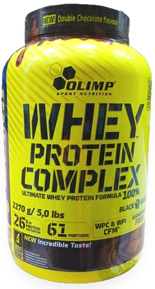 Whey Protein Complex 100%, Double Chocolate - 2270 grams