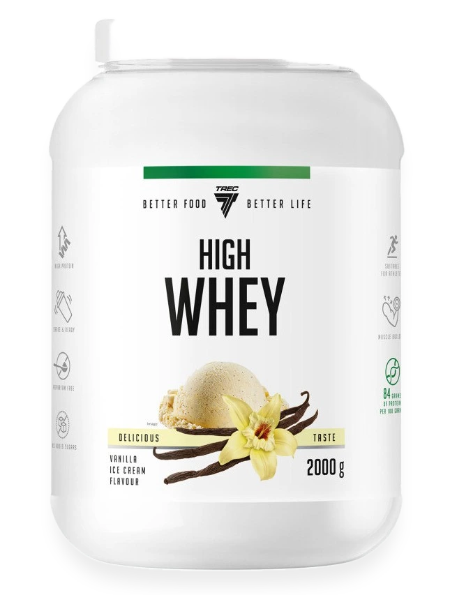 High Whey, Vanilla Ice Cream - 2000 grams