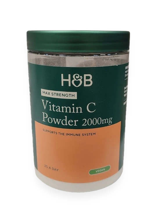 Max Strength Vitamin C Powder, 2000mg - 567 grams