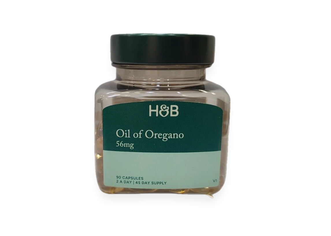 Oil of Oregano, 56mg - 90 caps (EAN 5059604701184)