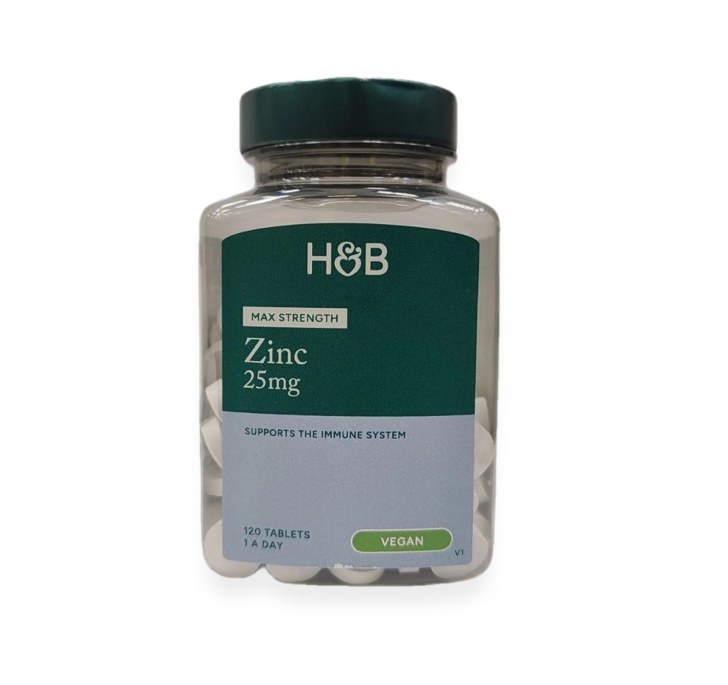 Max Strength Zinc, 25mg - 120 tablets