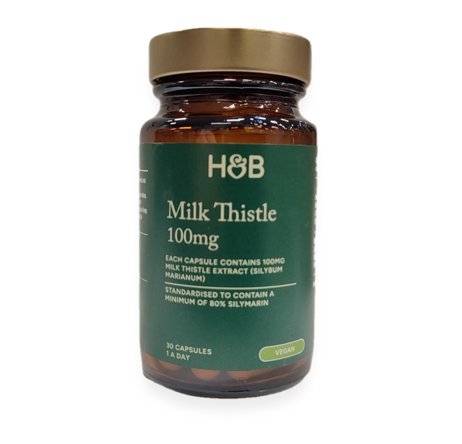 Milk Thistle, 100mg - 30 caps