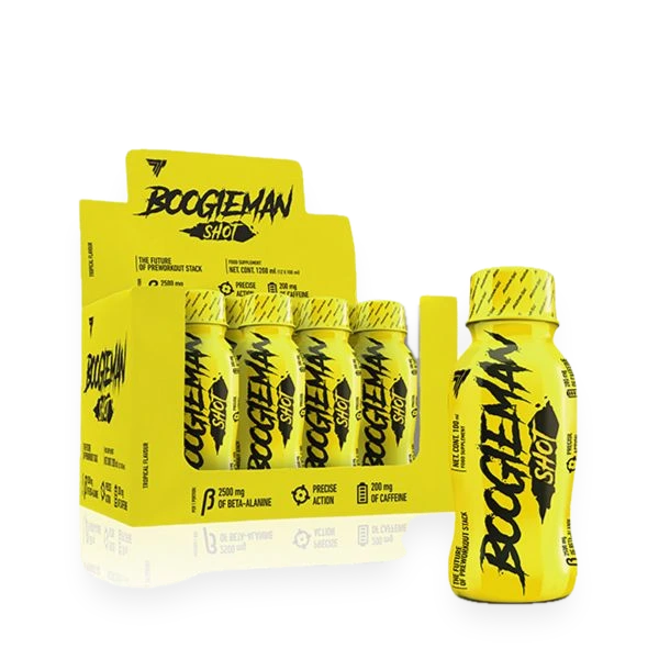 BoogieMan Shot, Tropical - 12 x 100 ml.