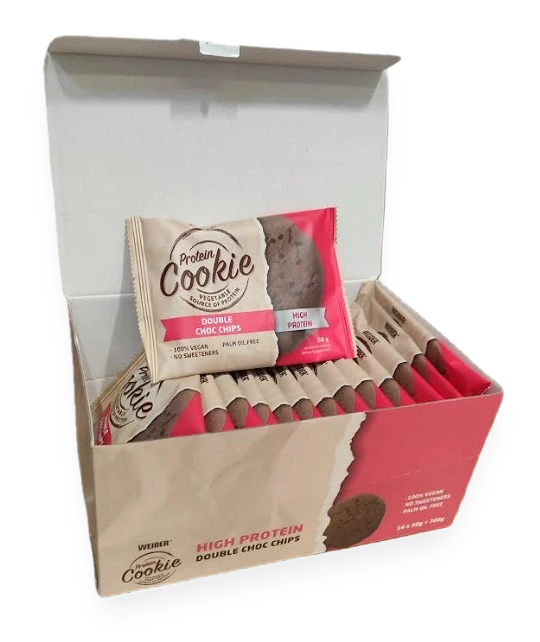 Protein Cookie, Double Choc Chips - 14 x 50g