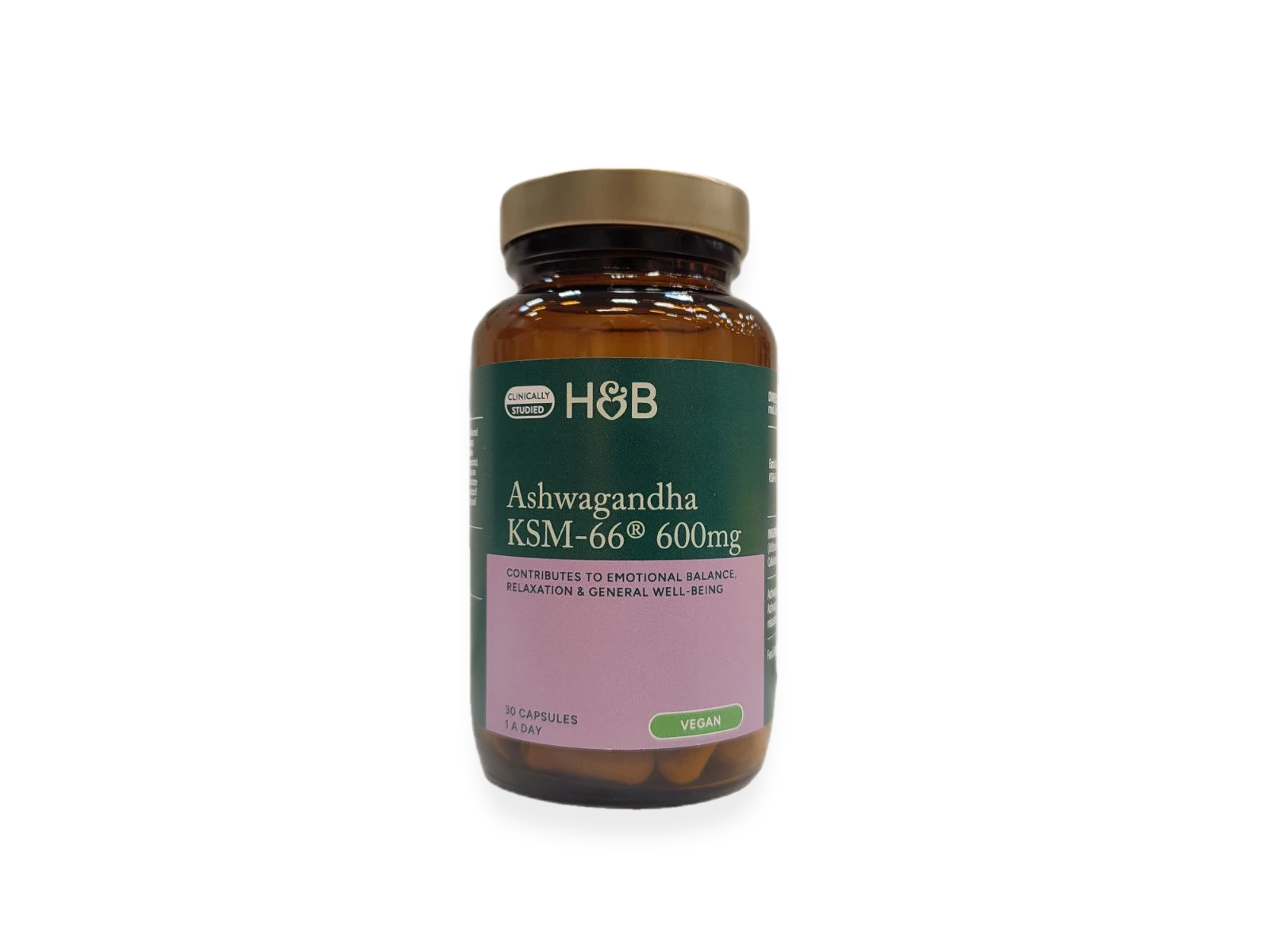 Ashwagandha KSM-66, 600mg - 30 caps