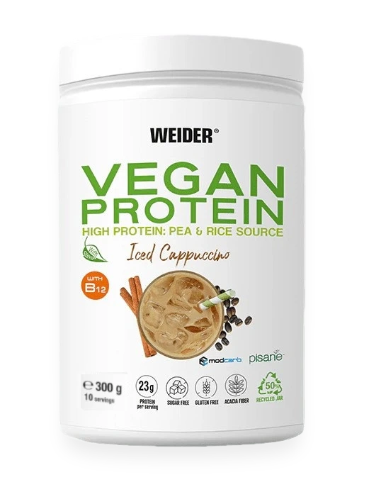 Vegan Protein, Iced Cappuccino - 300 grams