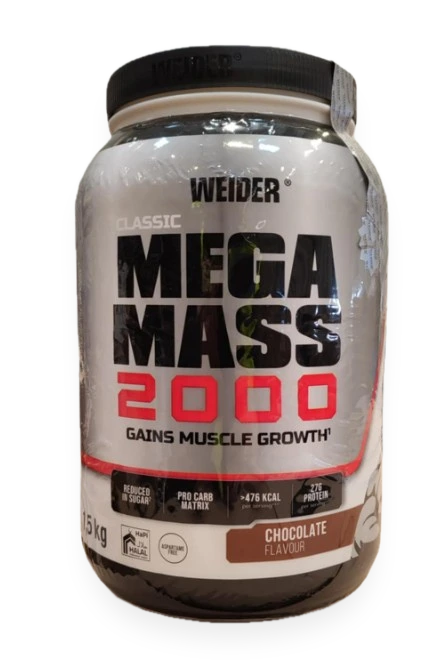 Mega Mass 2000, Chocolate - 1500 grams