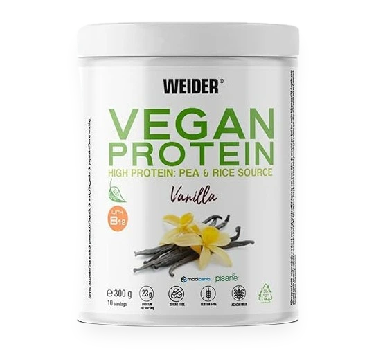 Vegan Protein, Vanilla - 300 grams