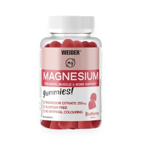 Magnesium Gummies, Raspberry - 48 gummies