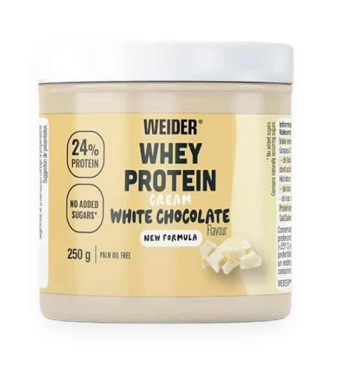 Whey Protein Cream, White Chocolate - 250 grams