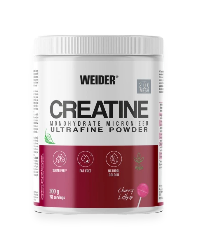 Creatine Monohydrate Micronized, Cherry Lollipop - 300 grams
