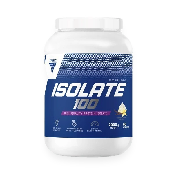 Isolate 100, Creamy Vanilla - 2000 grams