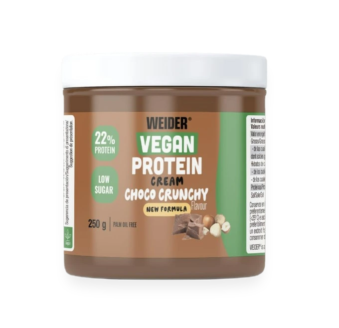 Vegan Protein Cream, Choco Crunchy - 250 grams