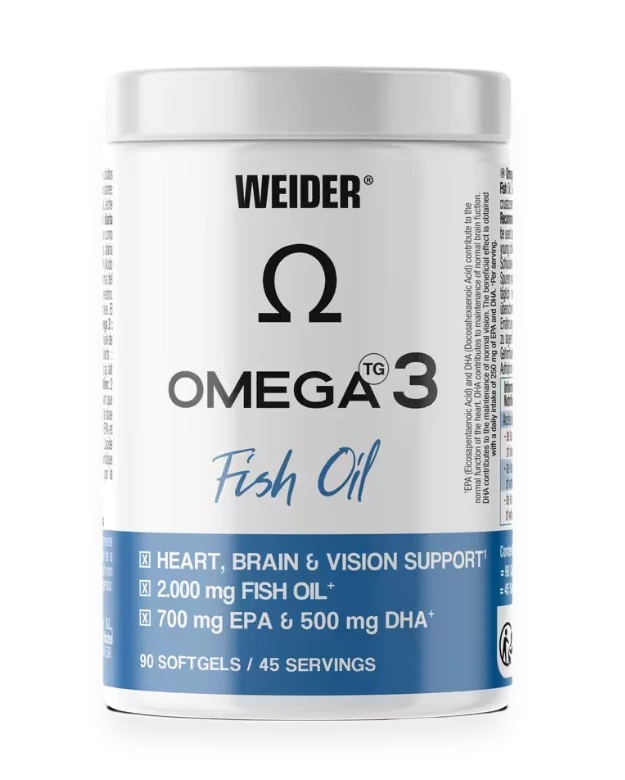 Omega 3 Fish Oil, 2000mg - 90 softgels