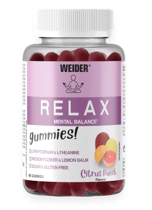 Relax, Citrus Punch - 40 gummies