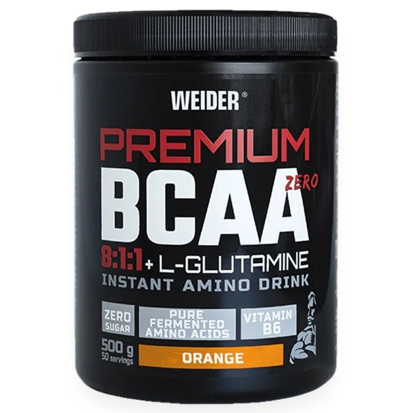 Premium BCAA Zero, Orange - 500 grams