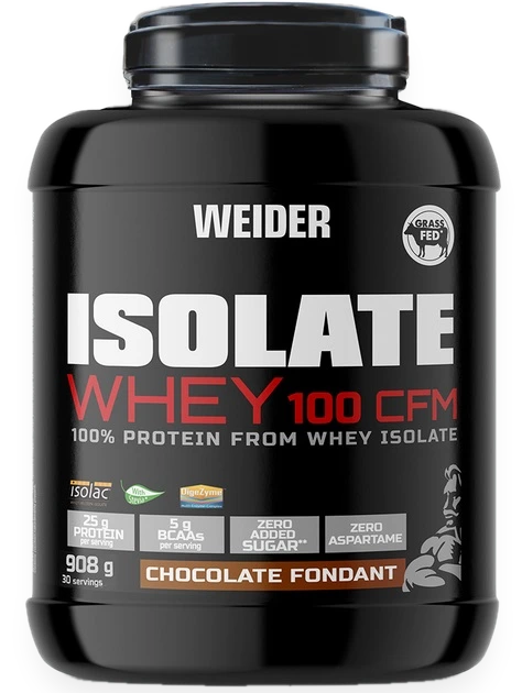 Isolate Whey 100 CFM, Chocolate Fondant - 908 grams