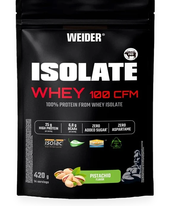 Isolate Whey 100 CFM, Pistachio - 420 grams