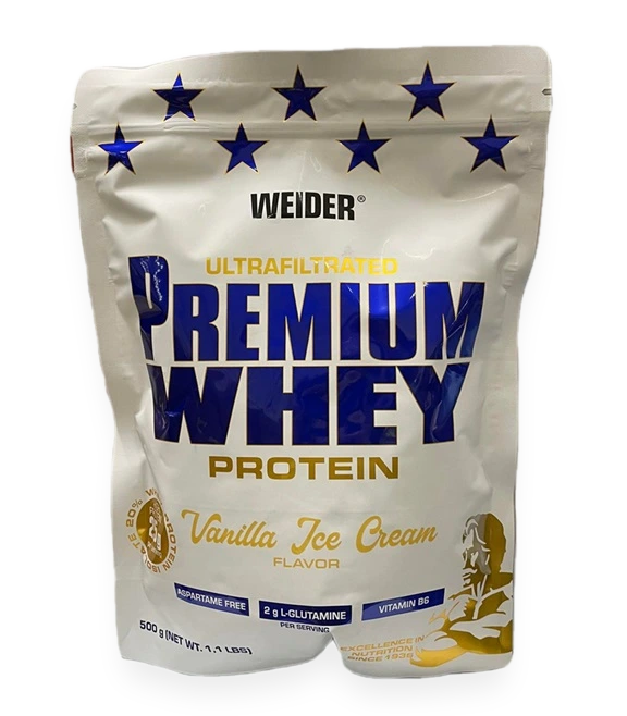 Premium Whey, Vanilla Ice Cream - 500 grams