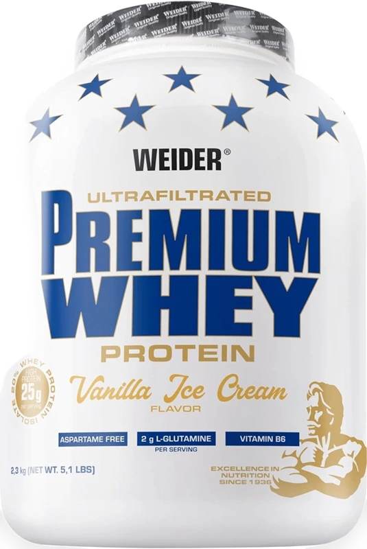 Premium Whey, Vanilla Ice Cream - 2300 grams