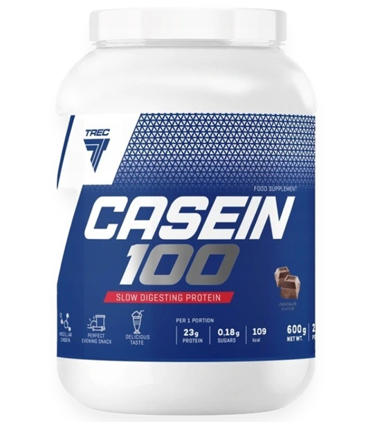 Casein 100, Chocolate - 600 grams