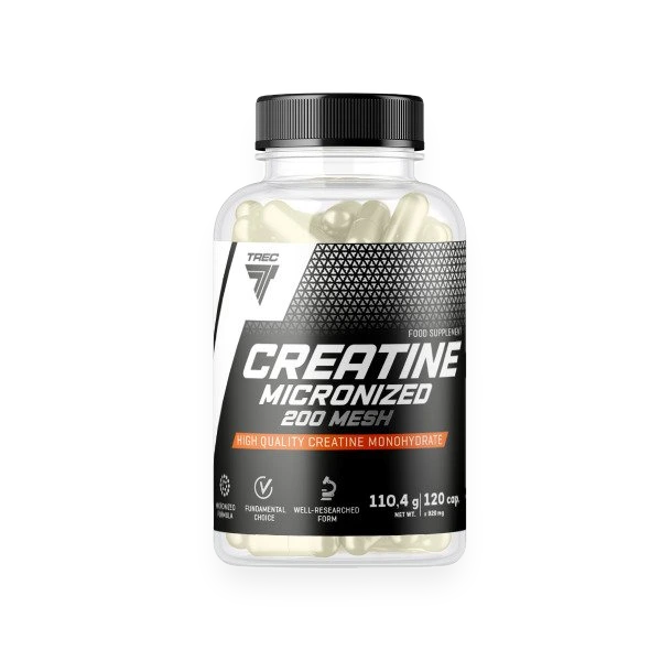 Creatine Micronized 200 Mesh - 120 caps