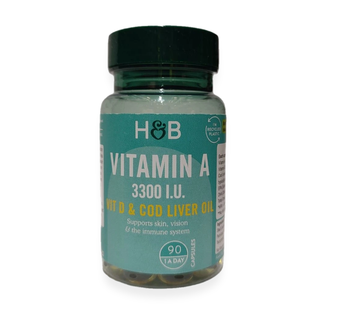 Vitamin A, 3300 IU - 90 caps