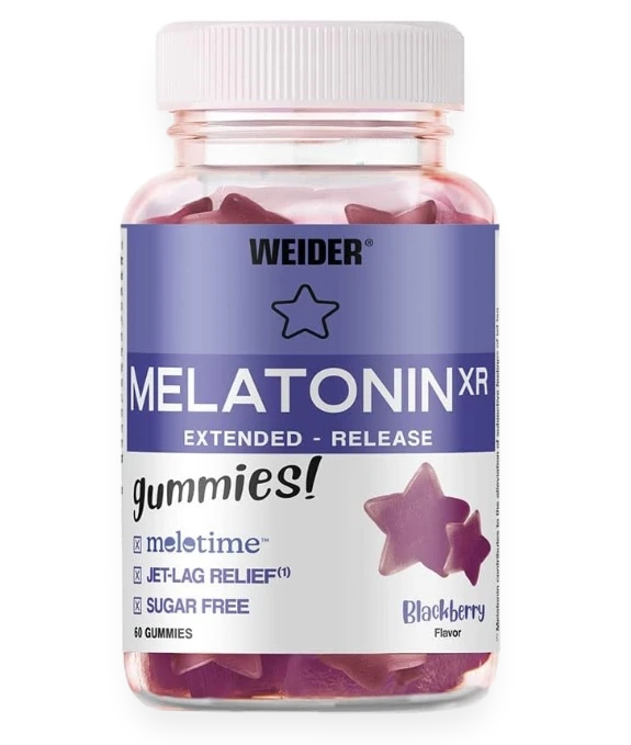 Melatonin XR, Blackberry - 60 gummies