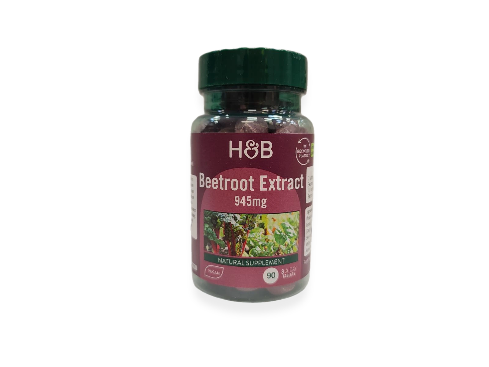 Beetroot Extract, 945mg - 90 tablets