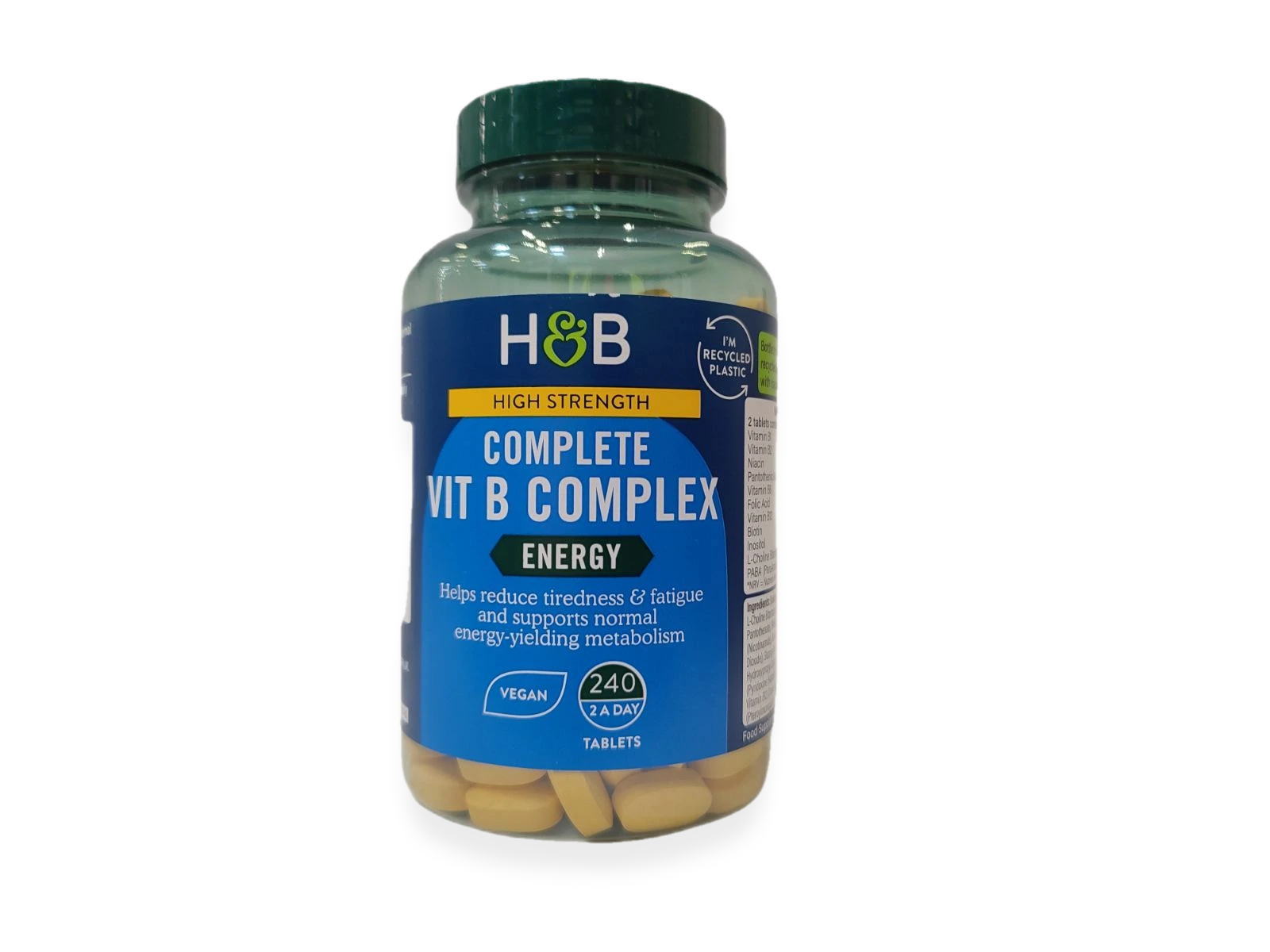 High Strength Complete Vit B Complex - 240 tablets