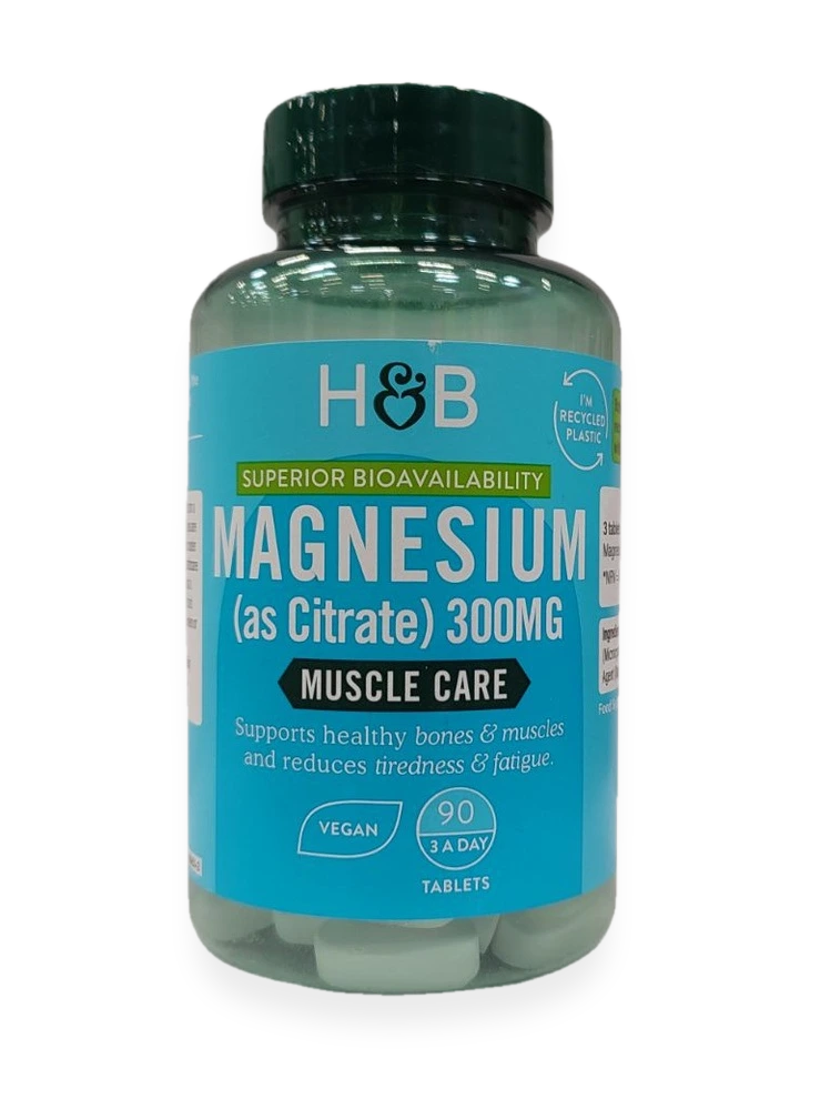 Magnesium Citrate, 300mg - 90 tablets