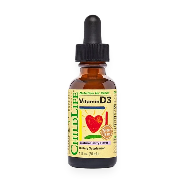Vitamin D3, Natural Berry - 30 ml.