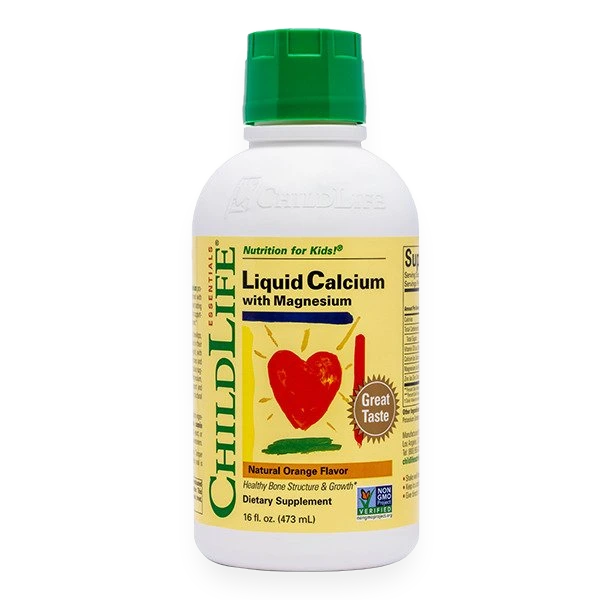Liquid Calcium with Magnesium, Natural Orange - 473 ml.