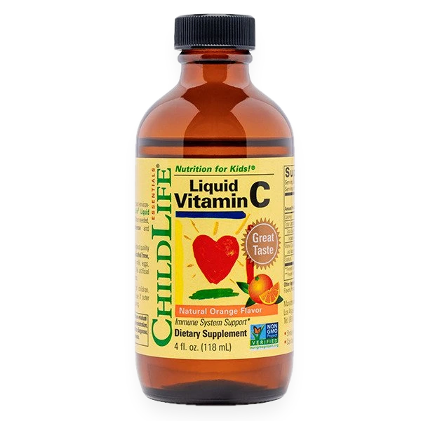 Liquid Vitamin C, Natural Orange - 118 ml.