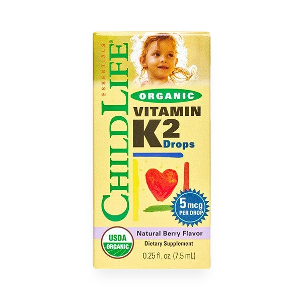 Vitamin K2 Drops, Natural Berry - 7 ml.